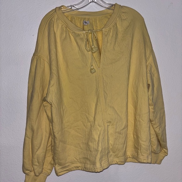 Aerie Easy Street Yellow Sweater Size S - Picture 3 of 5